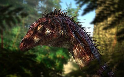 Crânio de dinossauro brasileiro é reconstruído digitalmente