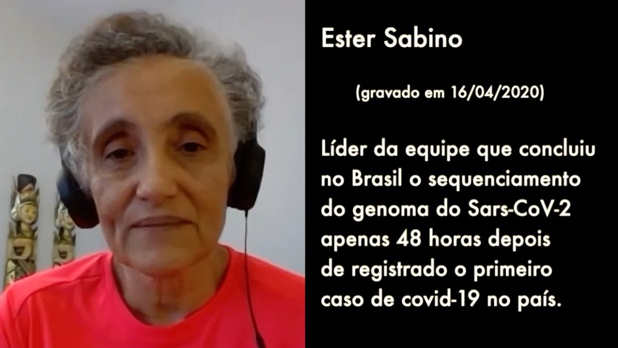 Cientista Trabalhando – Ester Sabino - Ciência na Rua