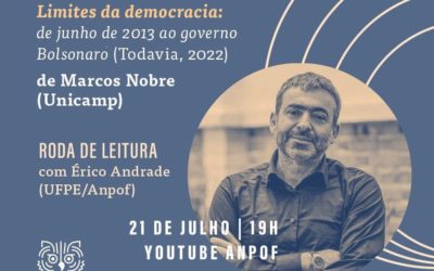 Marcos Nobre aborda a crise política e examina “o octógono do golpe” em debate promovido pela Anpof