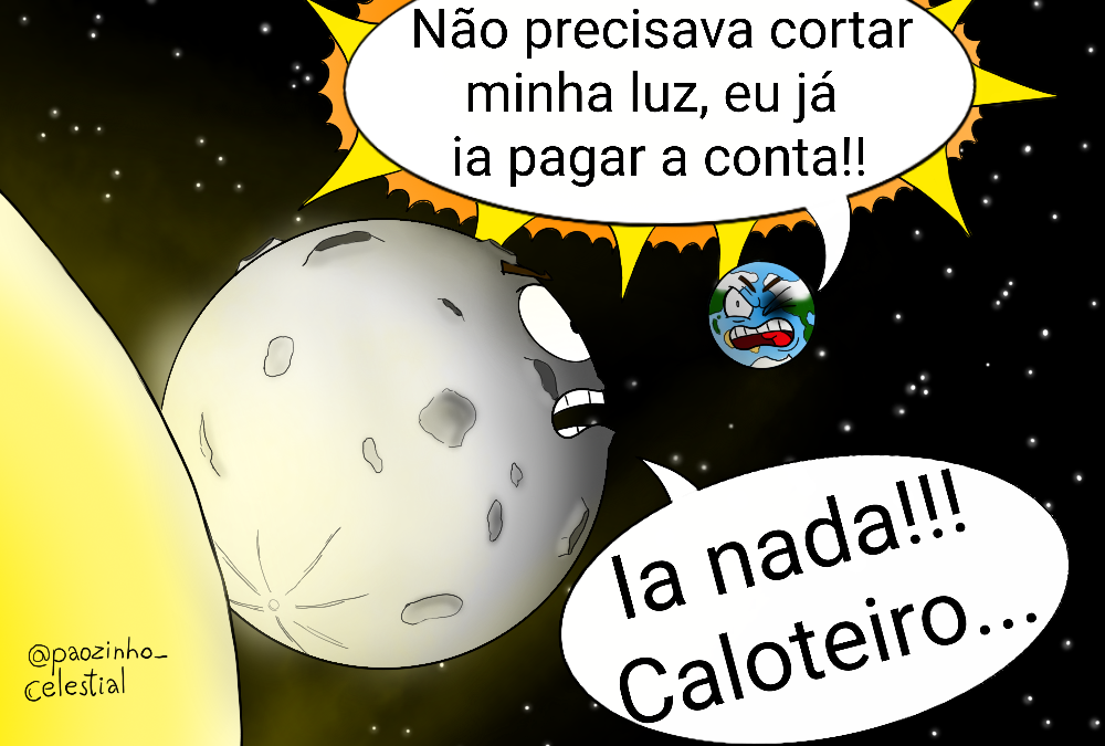 O eclipse e o tempo