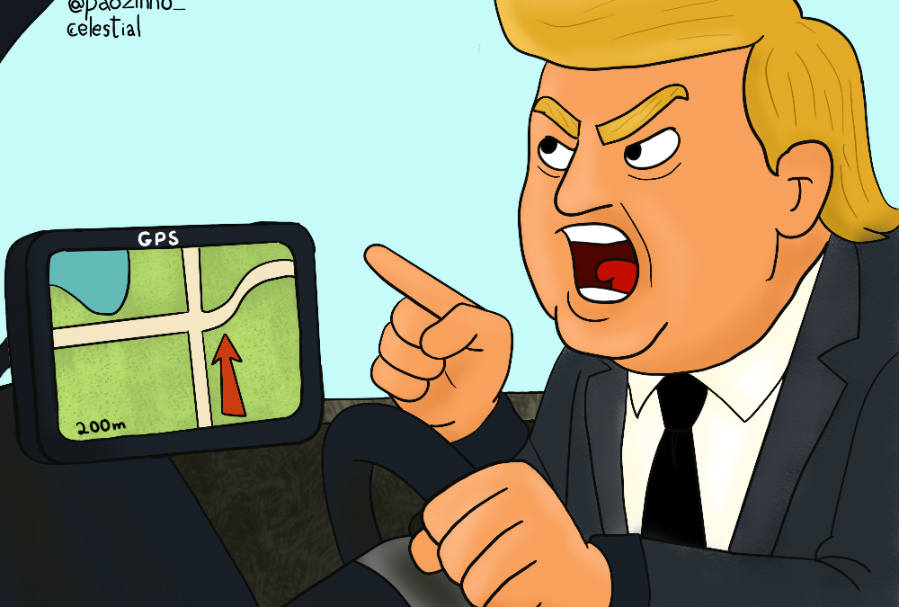 Trump e o GPS