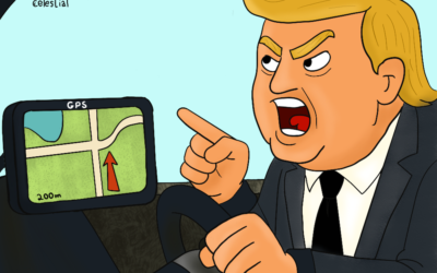Trump e o GPS