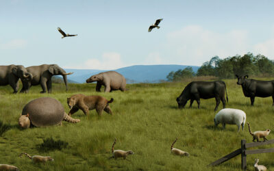 Fósseis da megafauna ajudam a entender a perda de diversidade de mamíferos no Pampa